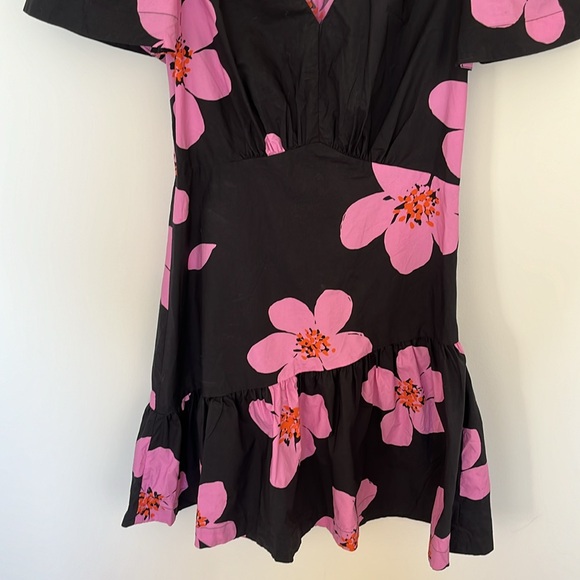 Kate Spade floral ruffle dress - Picture 3 of 5